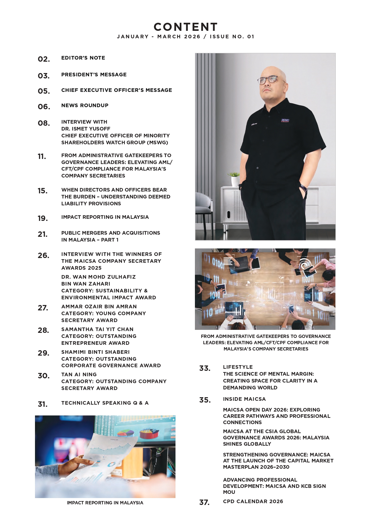 MAICSA Jan-March 2026